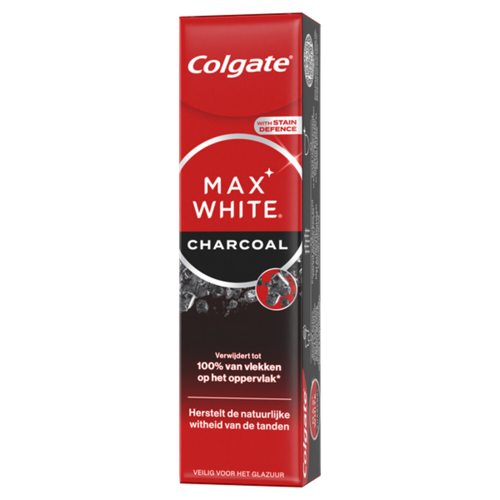 Colgate Tandpasta Max White Active Charcoal 75 ml
