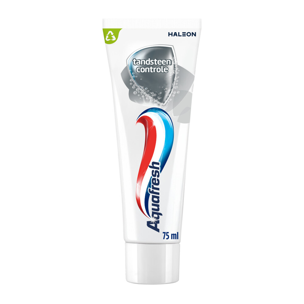 3x Aquafresh Tandpasta Tandsteen Controle 75 ml
