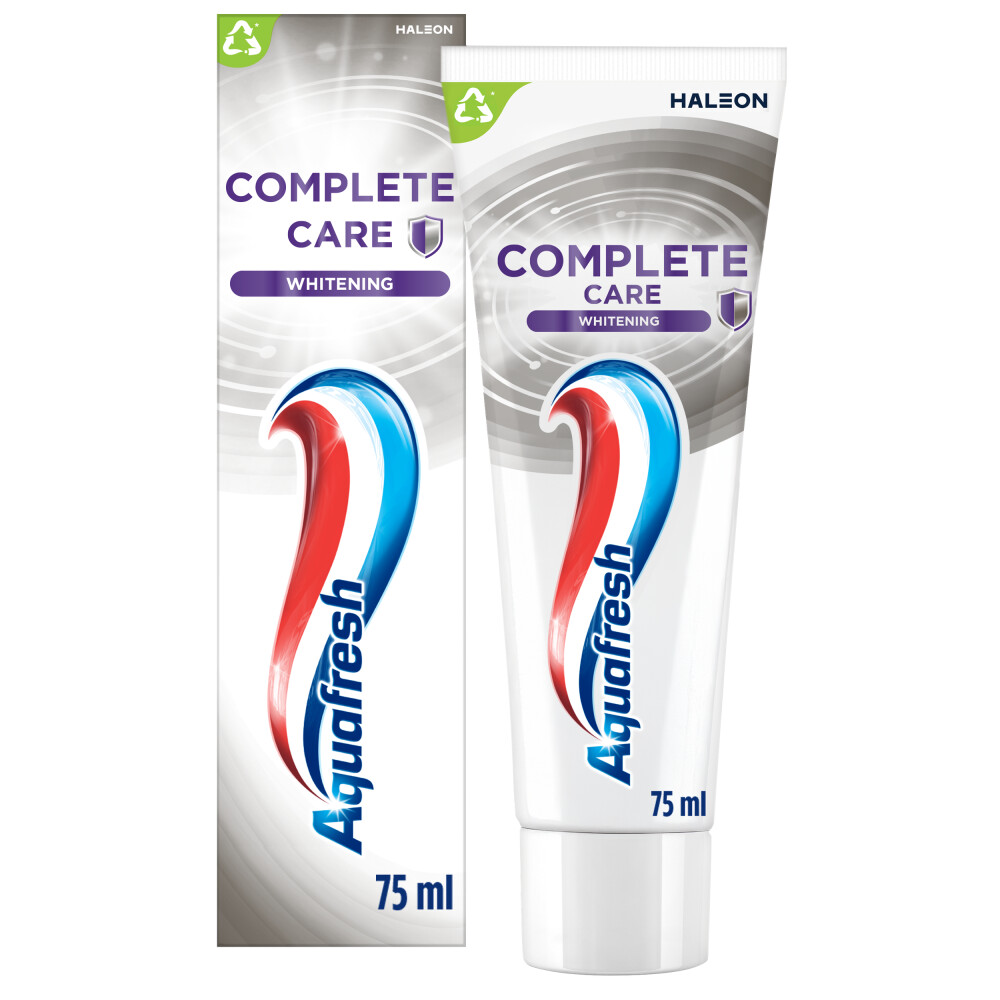3x Aquafresh Tandpasta Complete Care Whitening 75 ml