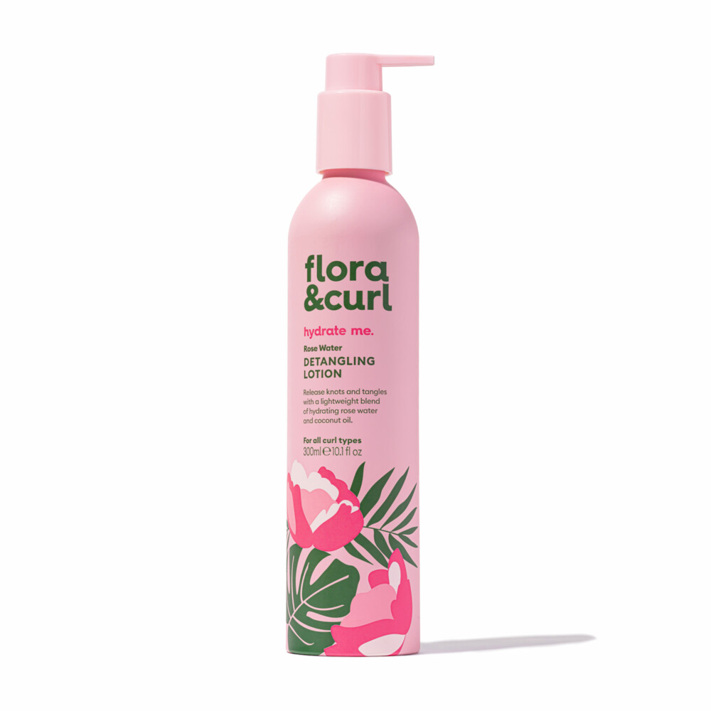 Flora & Curl Rose Water Detangling Lotion 300 ml