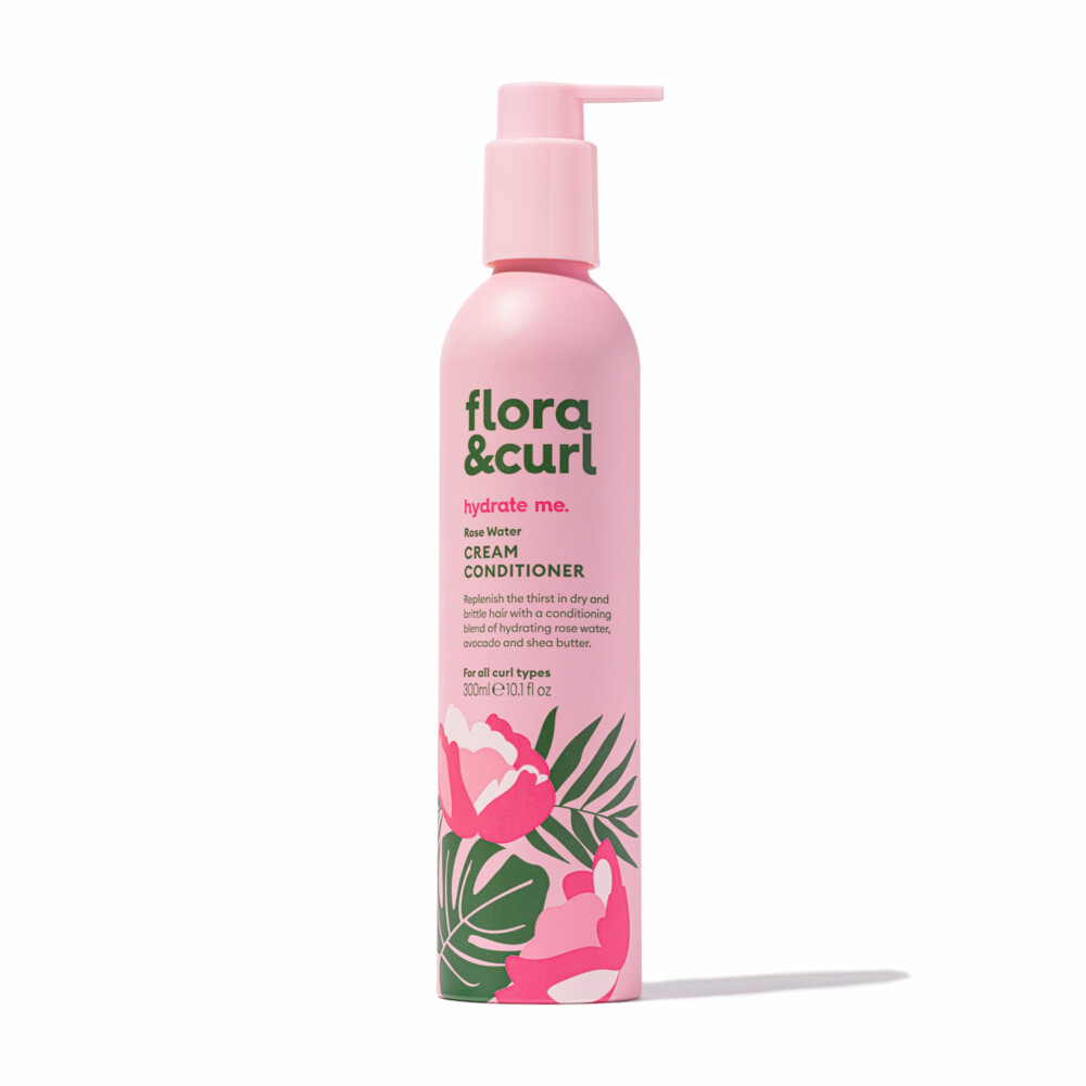 Flora & Curl Rose Water Cream Conditioner 300 ml