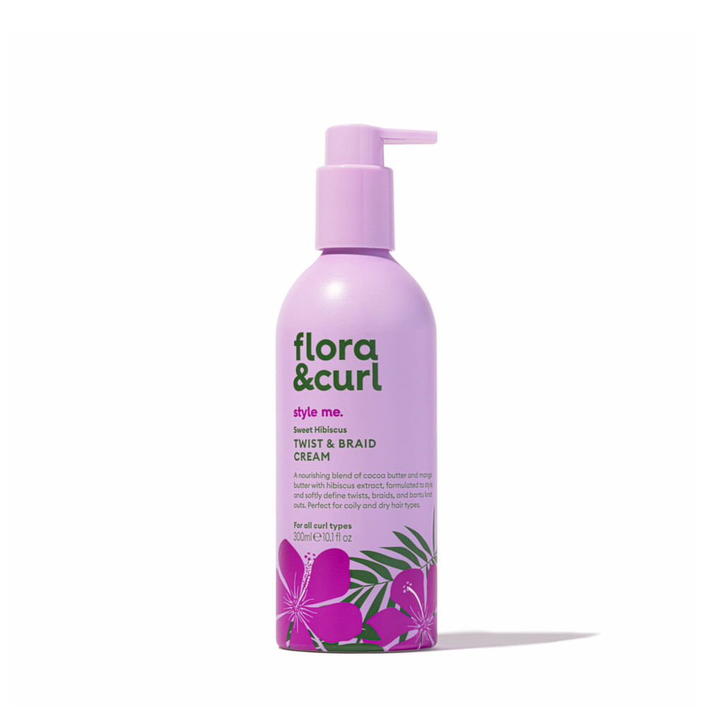 Flora & Curl Sweet Hibiscus Twist & Braid Cream 300 ml