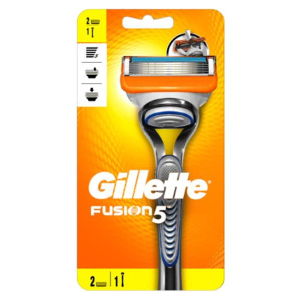 Gillette Scheersysteem Fusion5 1 stuk + 2 navulmesjes