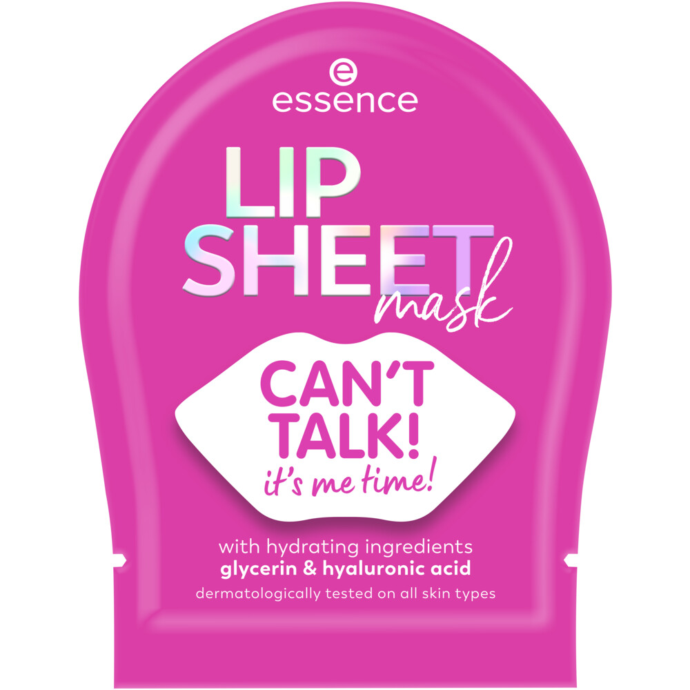 Sence essence Lip Sheet Masker Can't Talk! It’s Me Time!