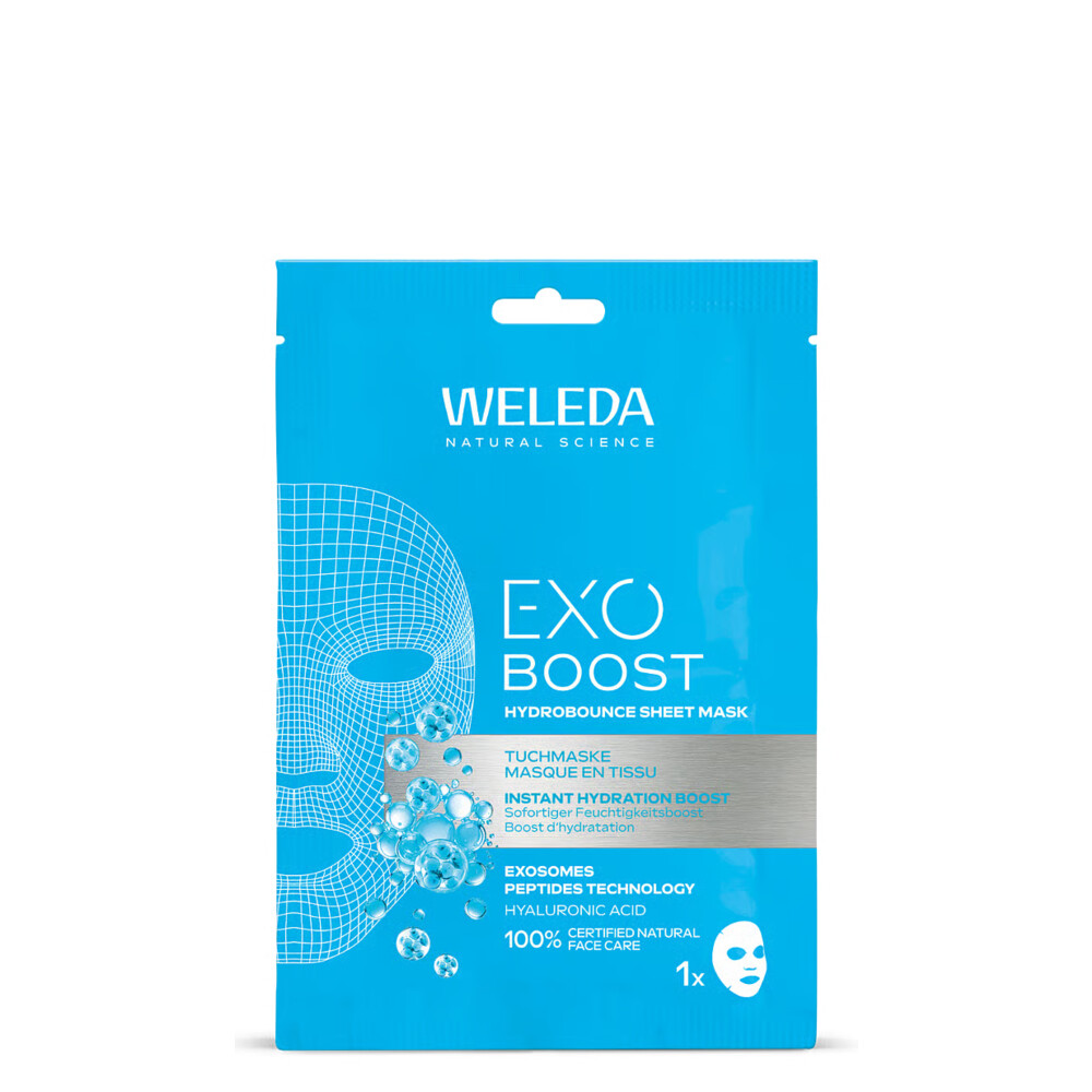 Weleda Exo Boost Hydrobounce Sheet Mask 20 Ml