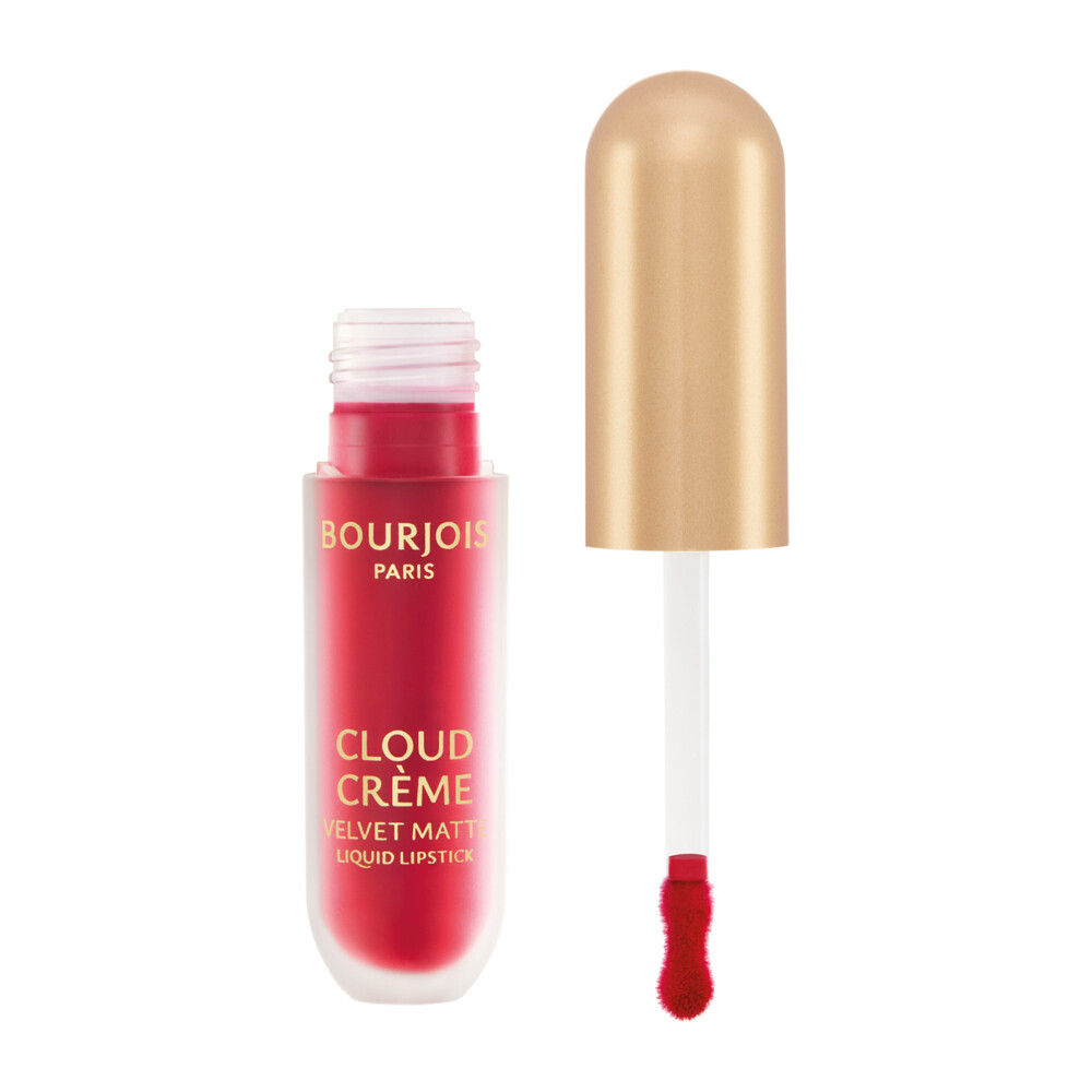 1+1 gratis: Bourjois Cloud Crème Velvet Matte Liquid Lipstick 07 Red-y or Not 3 ml
