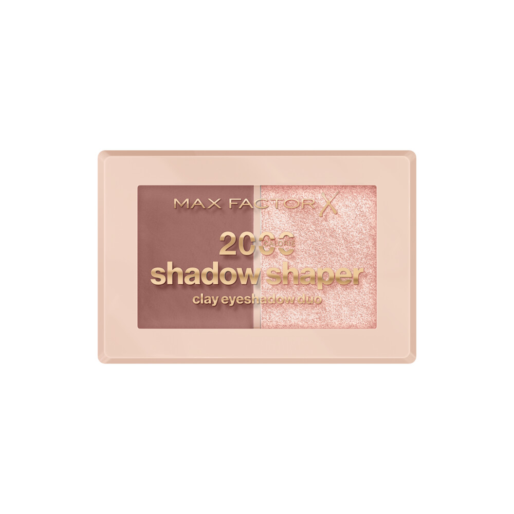 1+1 gratis: Max Factor 2000 Calorie Eyeshadow Duo Palette 010 Clay Gleam 4 gr