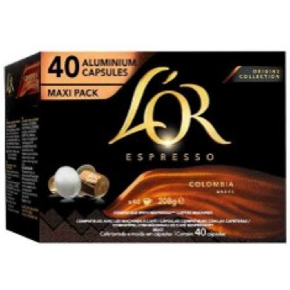 L'OR Espresso Colombia Cups 40 stuks