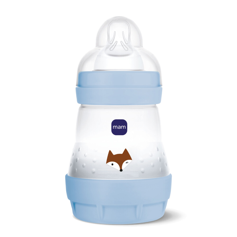 MAM Easy Start Anti-Colic Babyfles Blauw 0+ mnd 160 ml