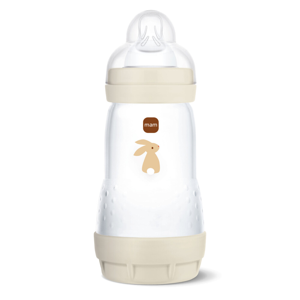 MAM Easy Start Anti-Colic Babyfles Beige 0+ mnd 260 ml