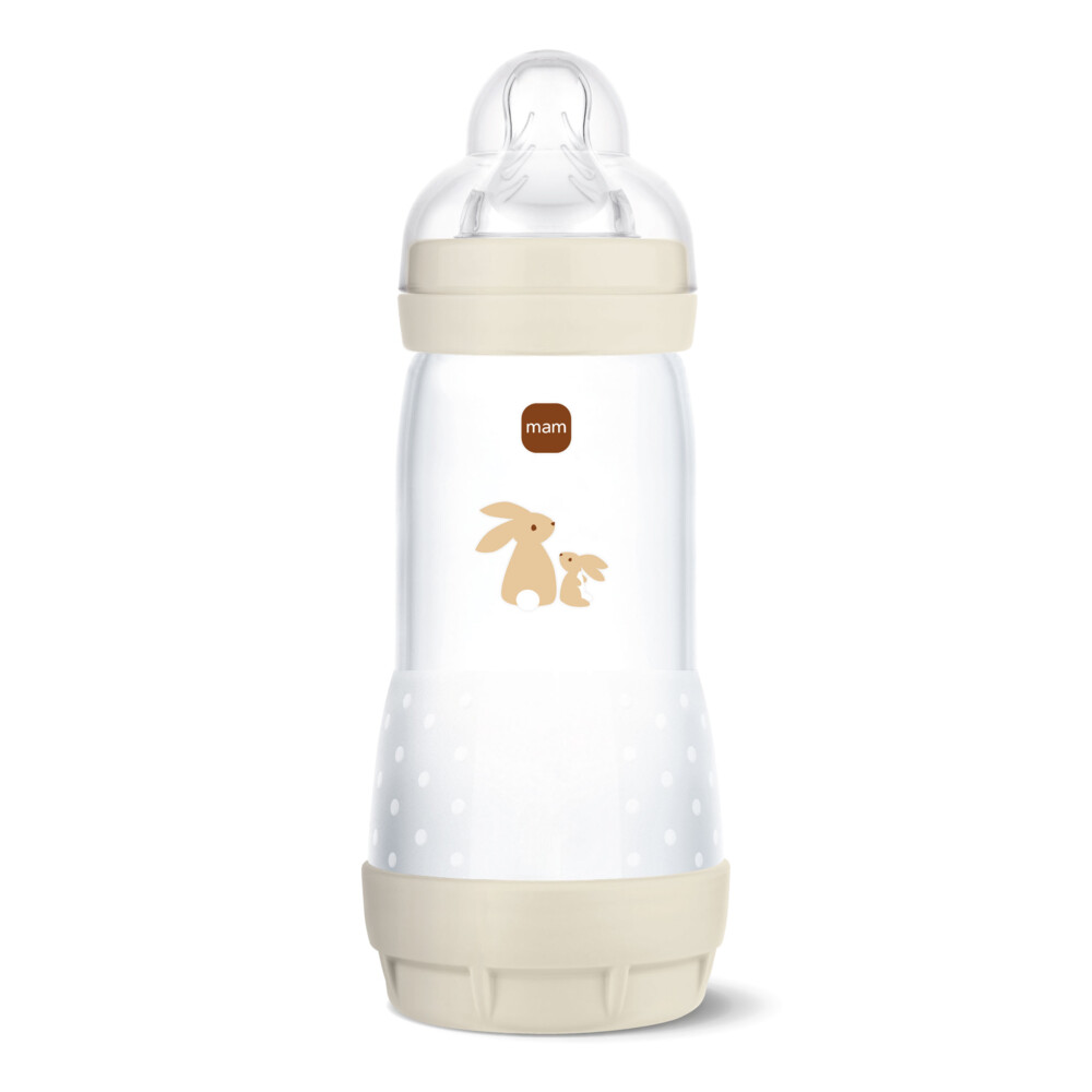 MAM Easy Start Anti-Colic Babyfles Beige 4+ mnd 320 ml