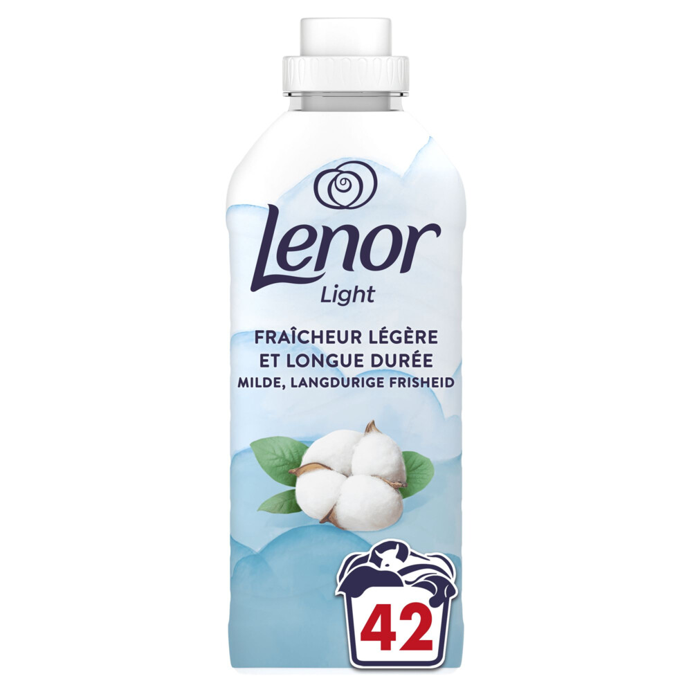 12x Lenor Wasverzachter Katoen Fris 42 Wasbeurten 882 ml