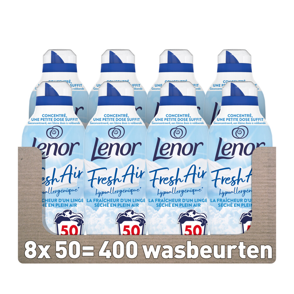 8x Lenor Wasverzachter Fresh Air