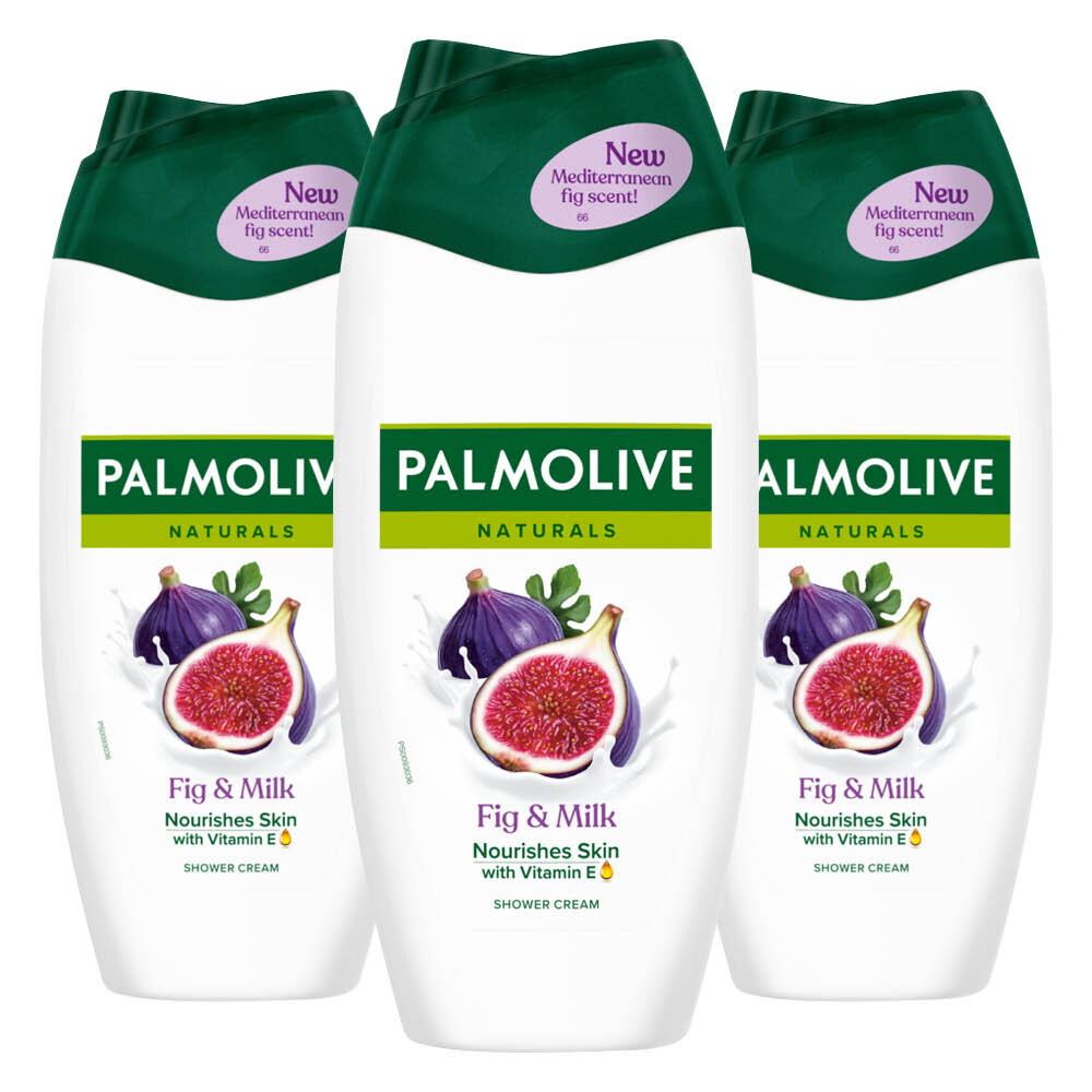 3x Palmolive Douchecrème Naturals Vijg 250 ml