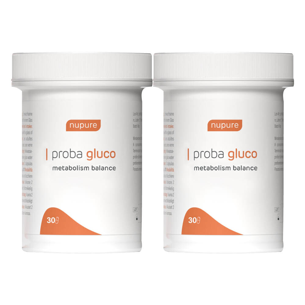 2x Nupure Proba Gluco 30 stuks