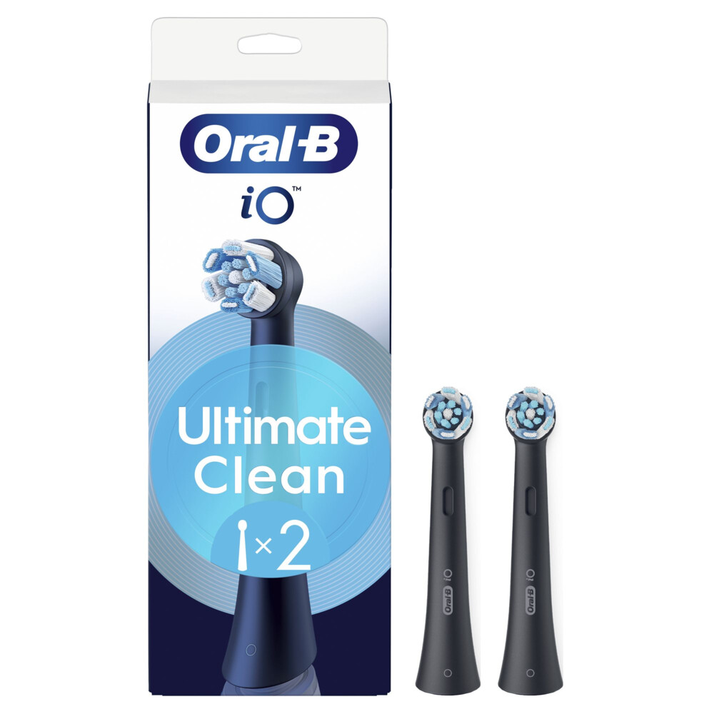 6x Oral-B Opzetborstels iO Ultimate Clean Zwart 2 stuks
