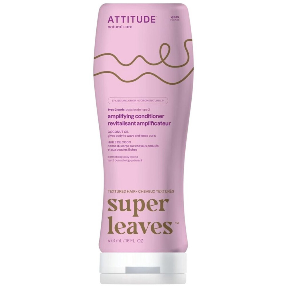 Attitude Super Leaves Coconut Oil Curl Conditioner 473 Ml