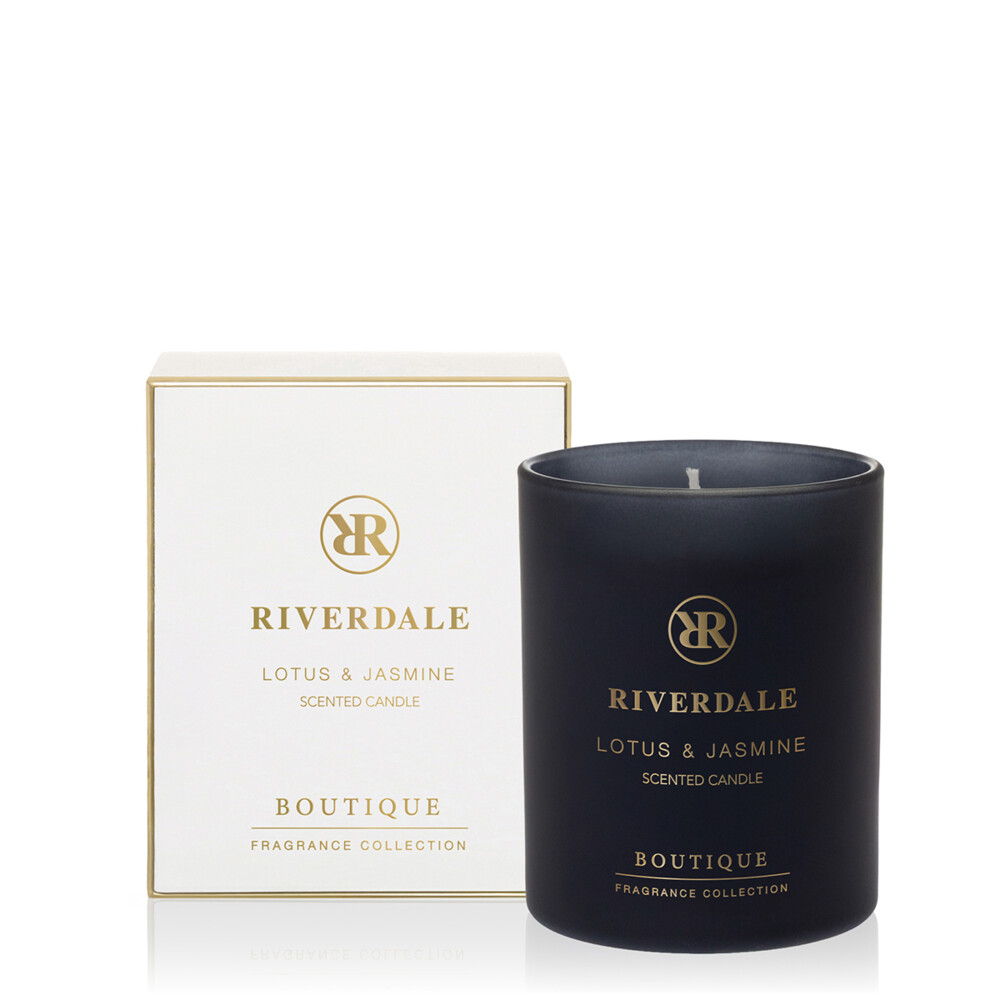 Riverdale Boutique Geurkaars in Pot Lotus & Jasmine