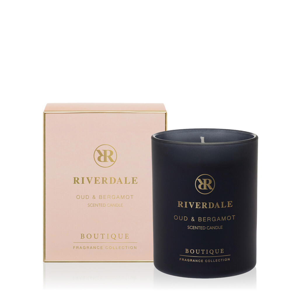Riverdale Boutique Geurkaars in Pot Oud & Bergamot