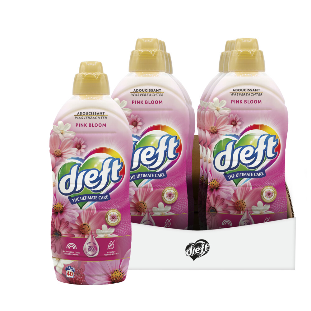 Dreft Wasverzachter Pink Bloom 6x