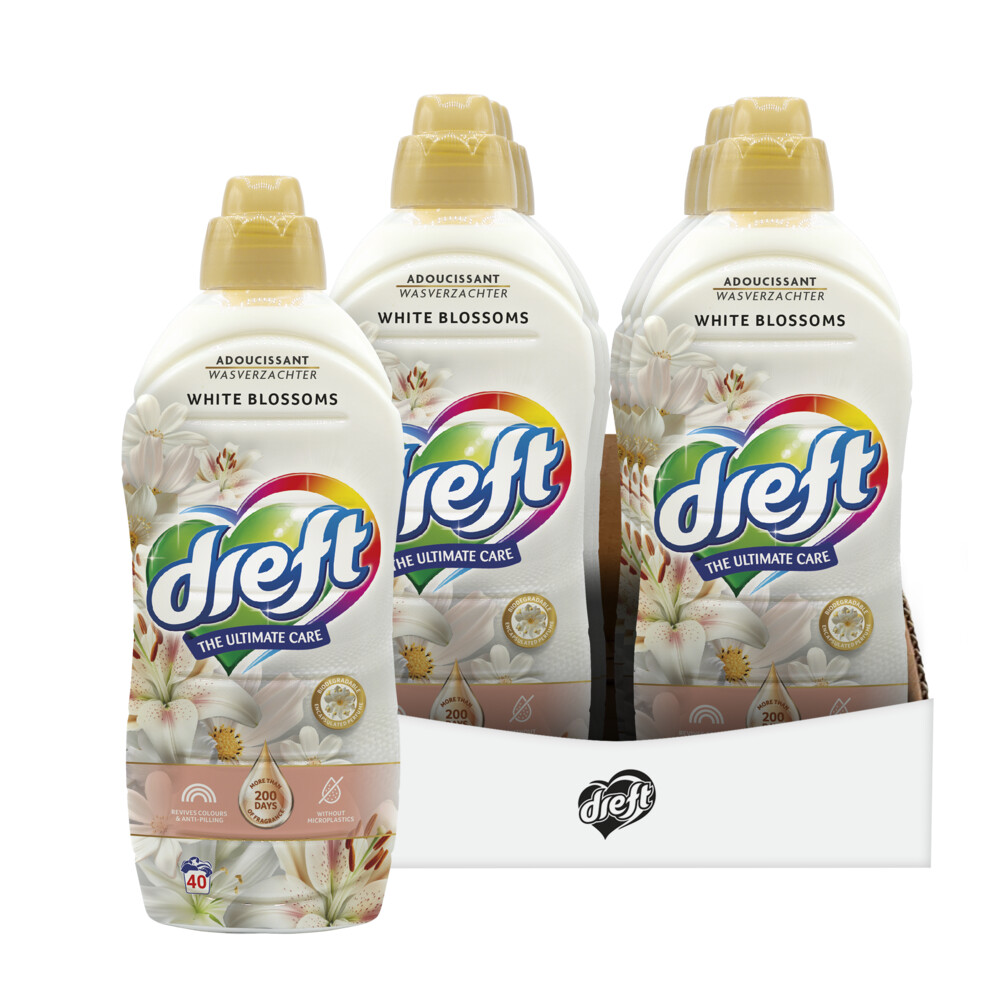 Dreft Wasverzachter White Blossoms 6x 880 Ml