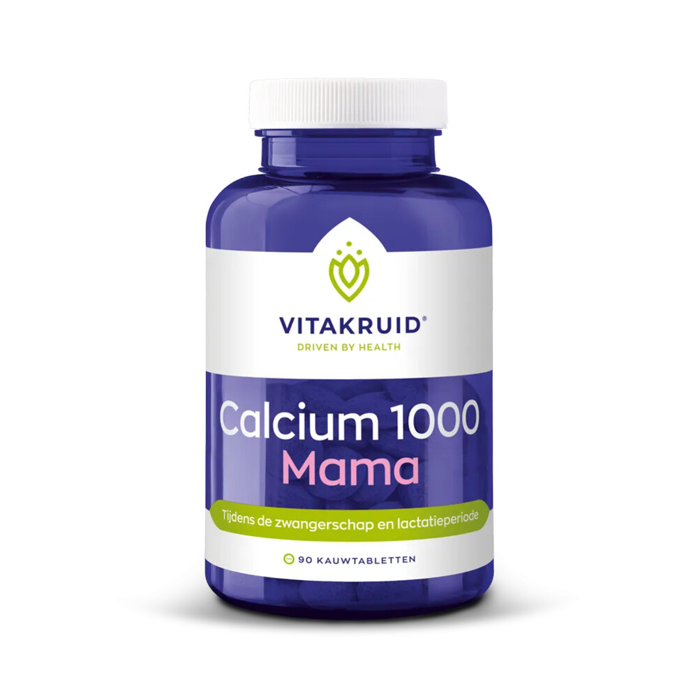 Vitakruid Calcium 1000 Mama 90 kauwtabletten