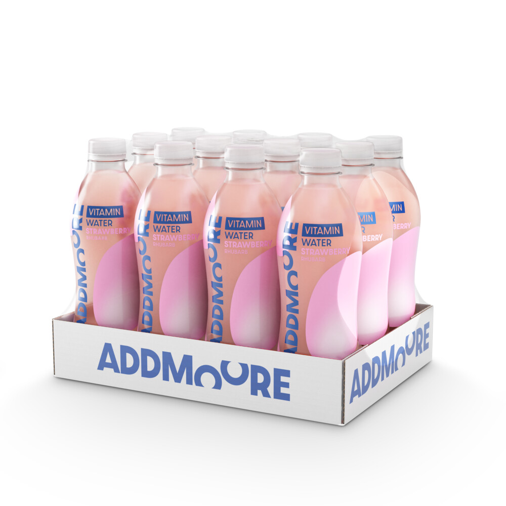 Addmoore Vitamin Water Strawberry 12 x 500 ml