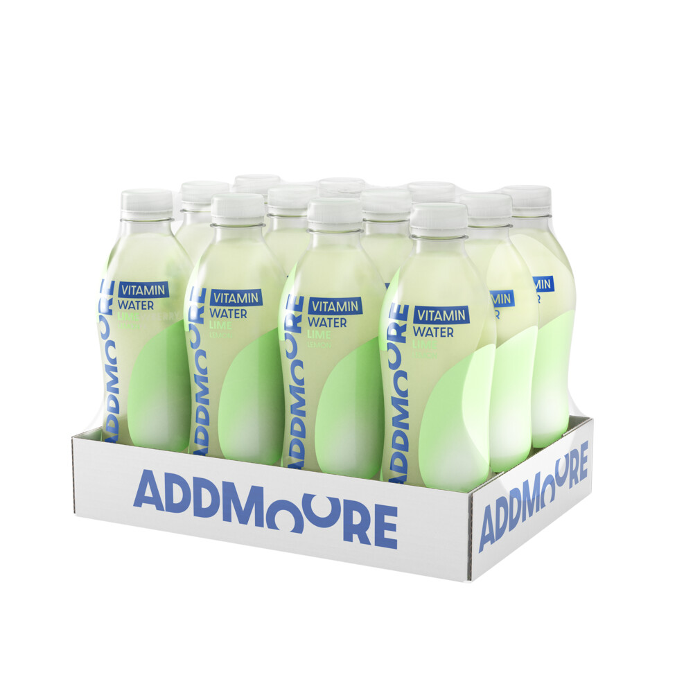 Addmoore Vitamin Water Lime 12 x 500 ml