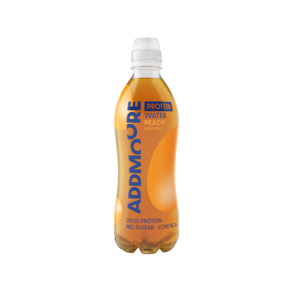 Addmoore Protein Water Peach 12 x 500 ml | Plein.nl