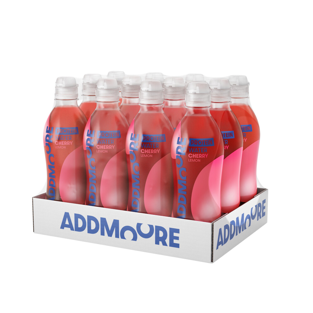 Addmoore Protein Water Cherry 12 x 500 ml