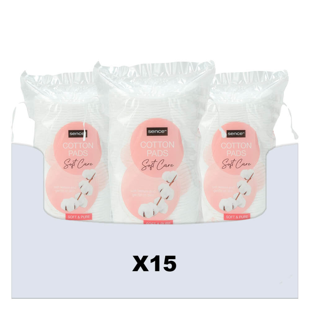 15x Sence Wattenschijfjes Soft & Pure 50 stuks