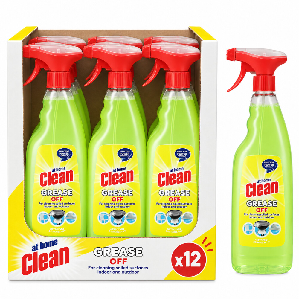 12x At Home Ontvetter Spray 750 ml