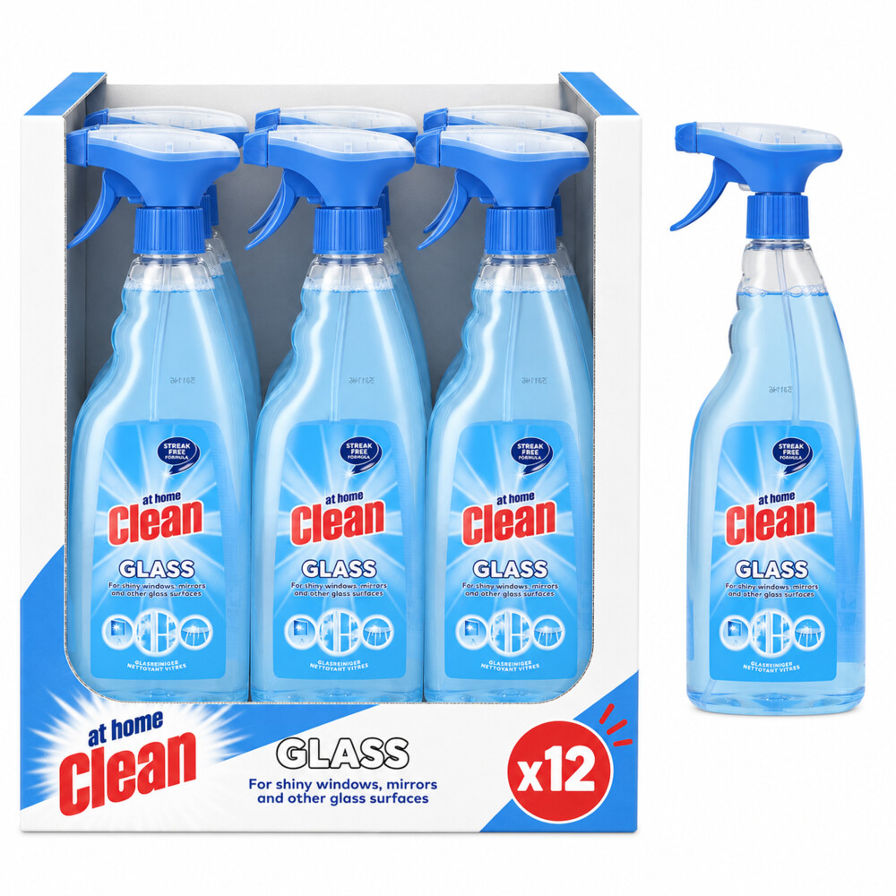 12x At Home Glass Spray 750 ml