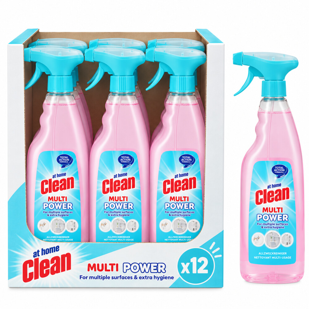 12x At Home Alles Reiniger Spray 750 ml