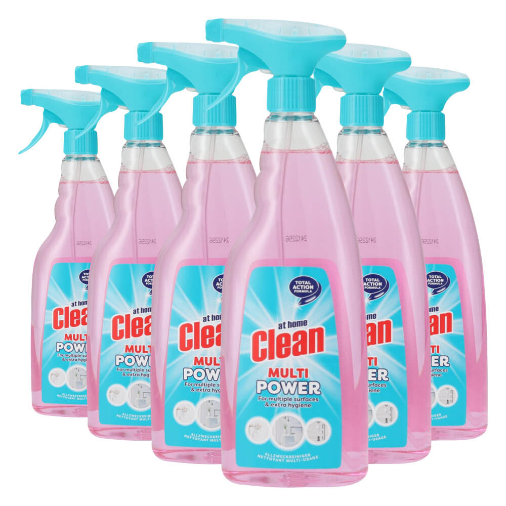 6x At Home Alles Reiniger Spray 750 ml