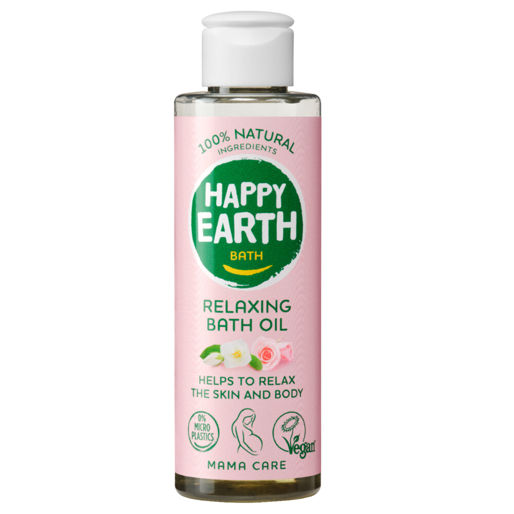 Happy Earth 100% Natuurlijke Mama Care Relaxing Badolie 150 ml