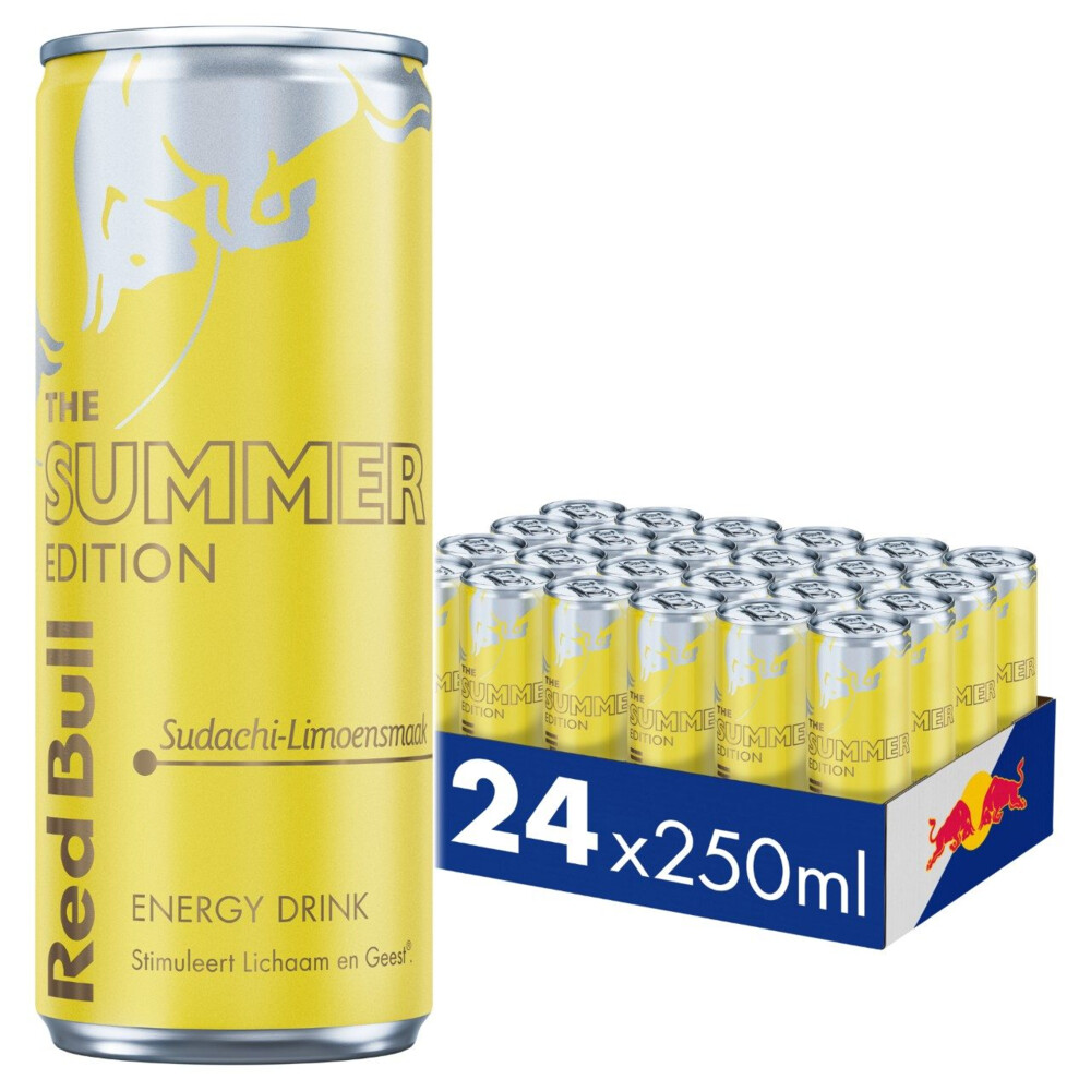 Red Bull Energy Drink Summer Edition Sudachi-Limoen 24 x 250 ml