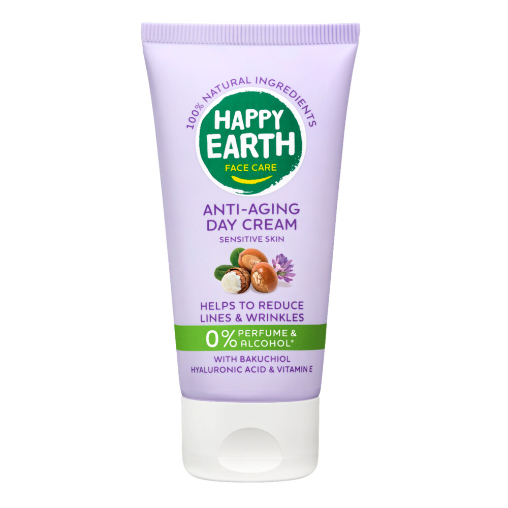 Happy Earth 100% Natuurlijke Anti-Age Dagcrème 50 ml