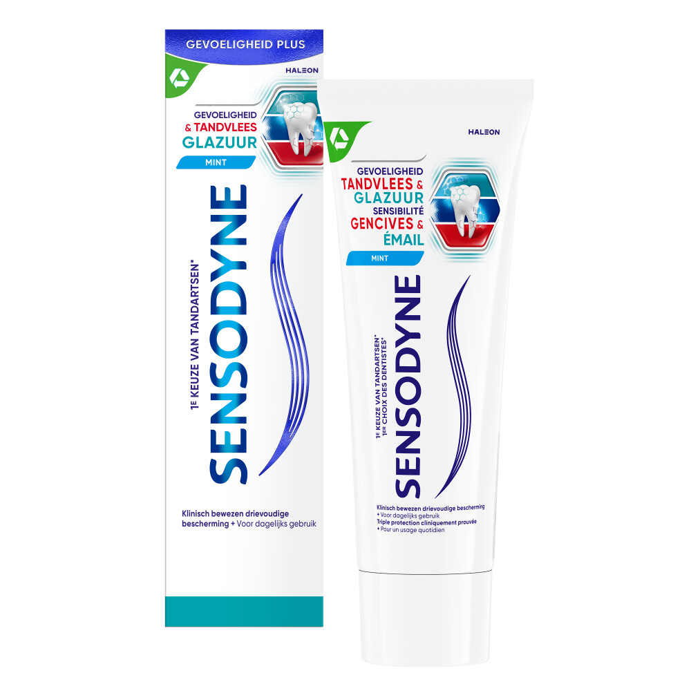 12x Sensodyne Tandpasta Gevoeligheid Tandvlees & Glazuur 75 ml