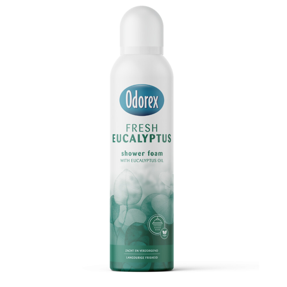 2+2 gratis: Odorex Showerfoam Eucalyptus 200 ml