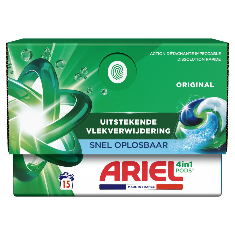 Ariel 4in1 Wasmiddel Pods Original 15 stuks