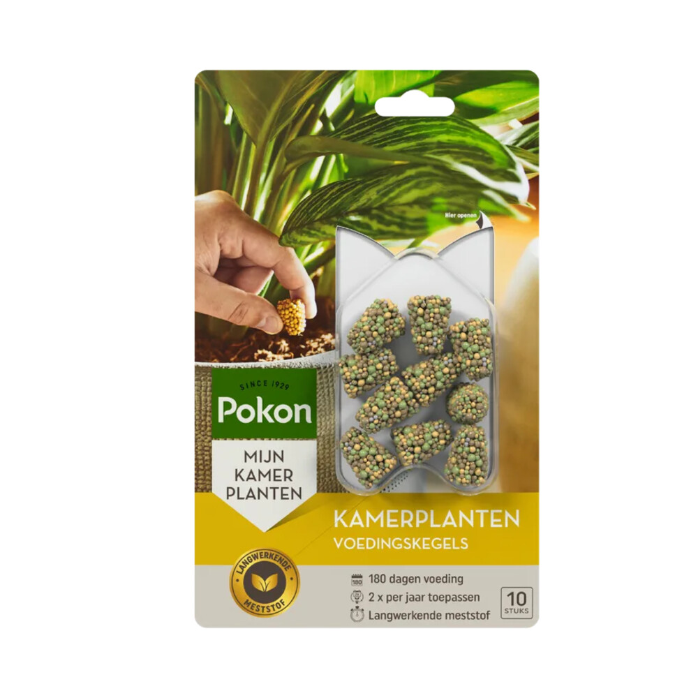 12x Pokon Kamerplanten Voedingskegels 10 stuks