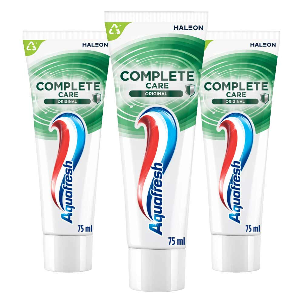 3x Aquafresh Tandpasta Complete Care Original 75 ml