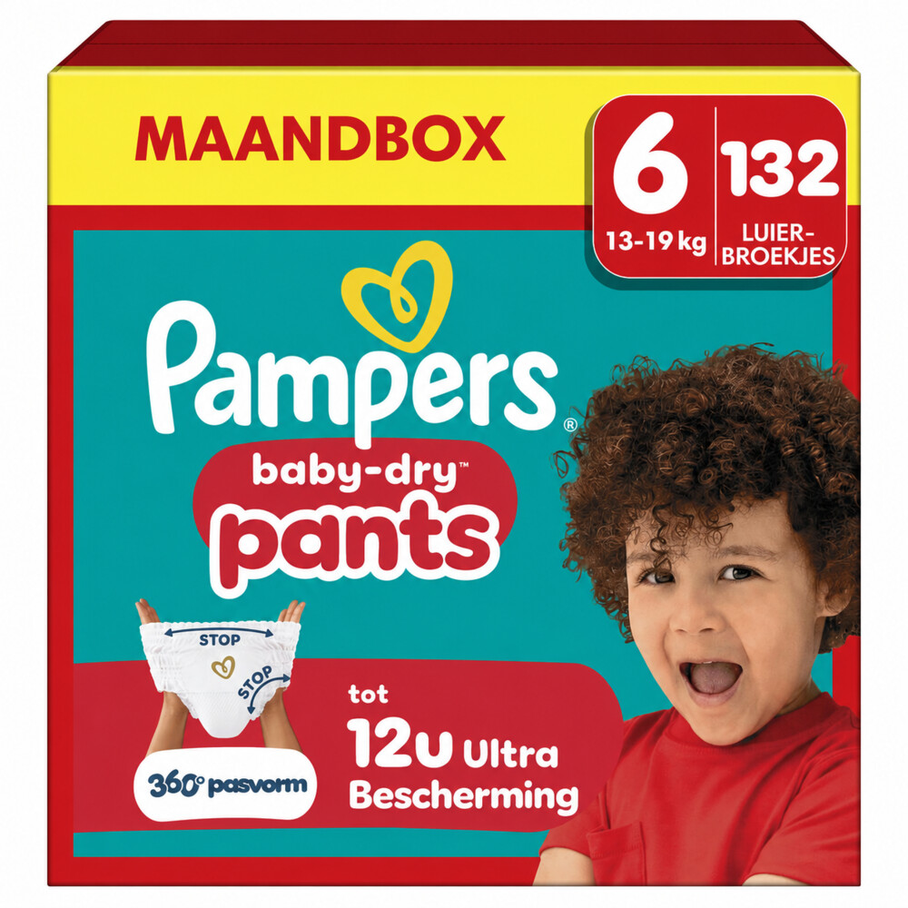 Pampers Baby Dry Luierbroekjes maat 6