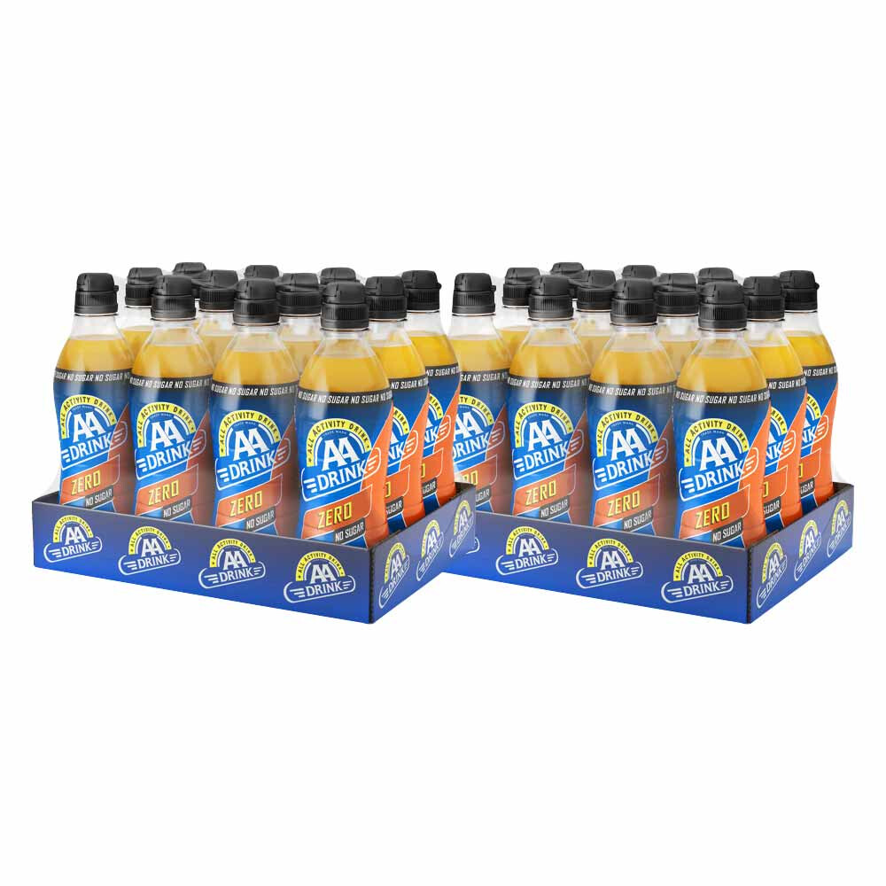2x AA drink Zero 12 x 500 ml