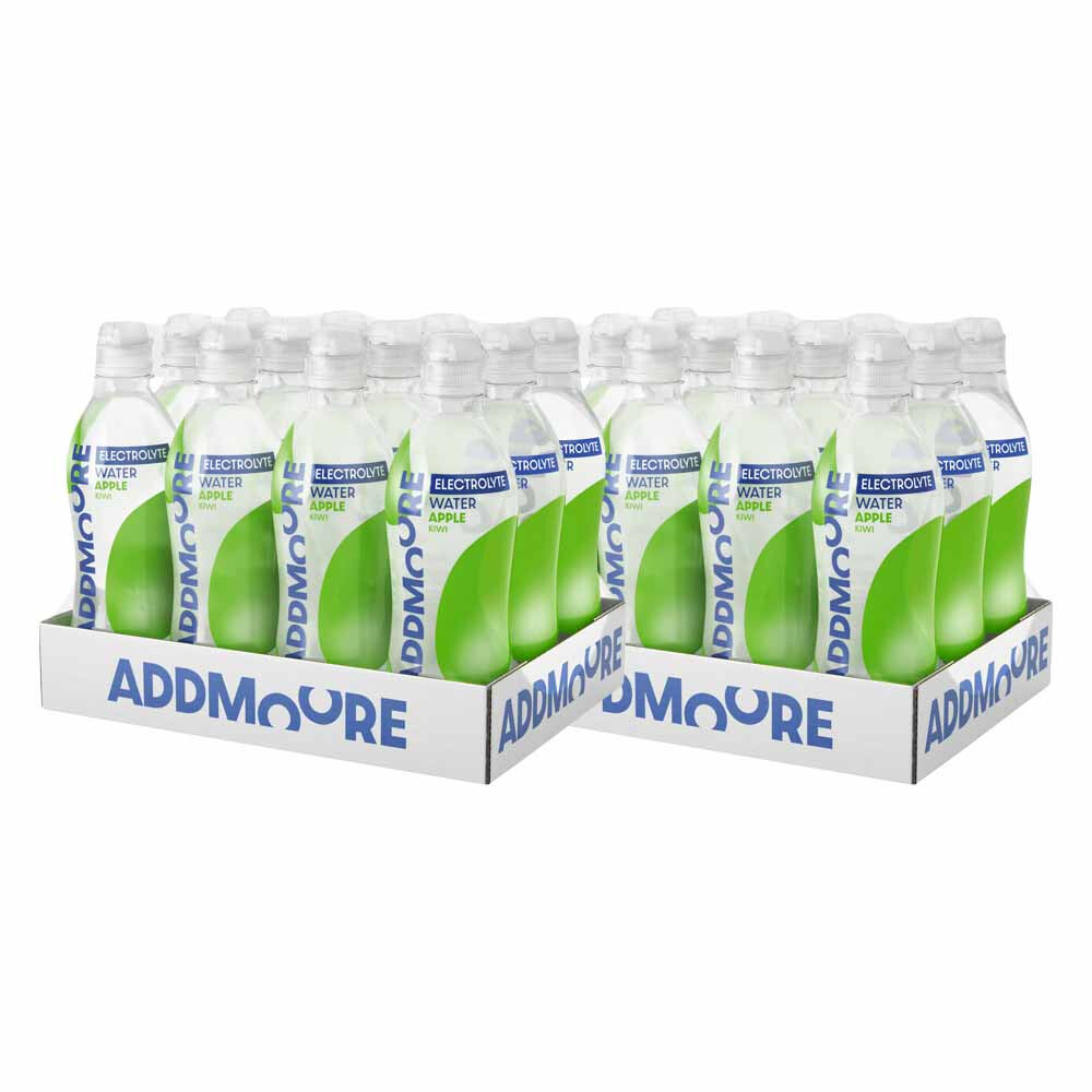 2x Addmoore Electrolyte Water Apple 12 x 500 ml