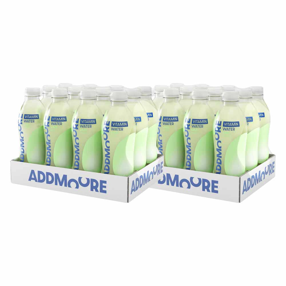 2x Addmoore Vitamin Water Lime 12 x 500 ml