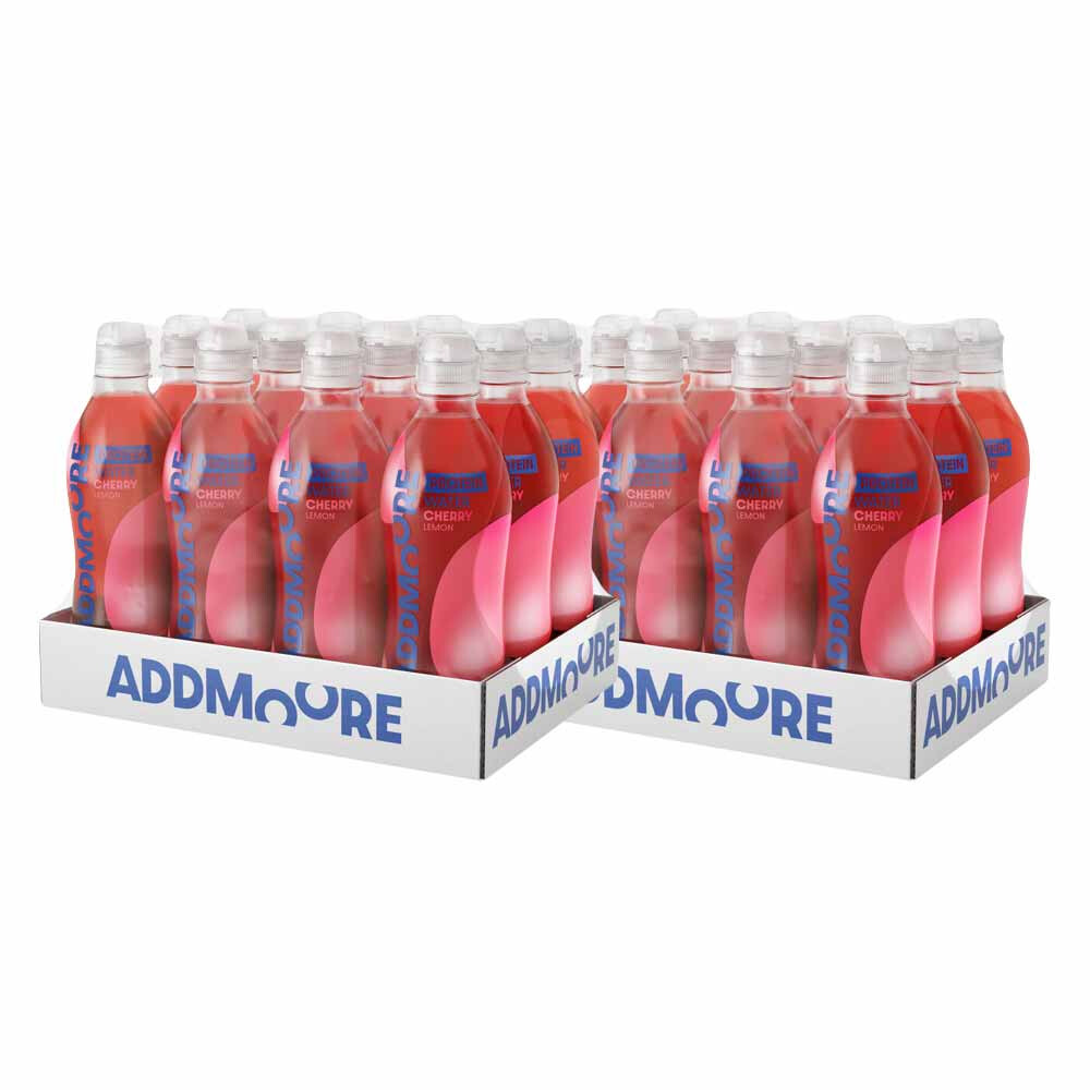 2x Addmoore Protein Water Cherry 12 x 500 ml
