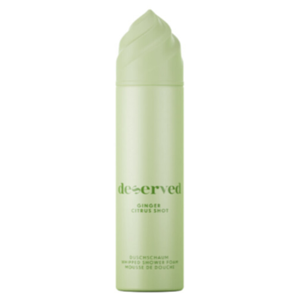 Deserved Shower Foam Ginger Citrus Shot 250 ml