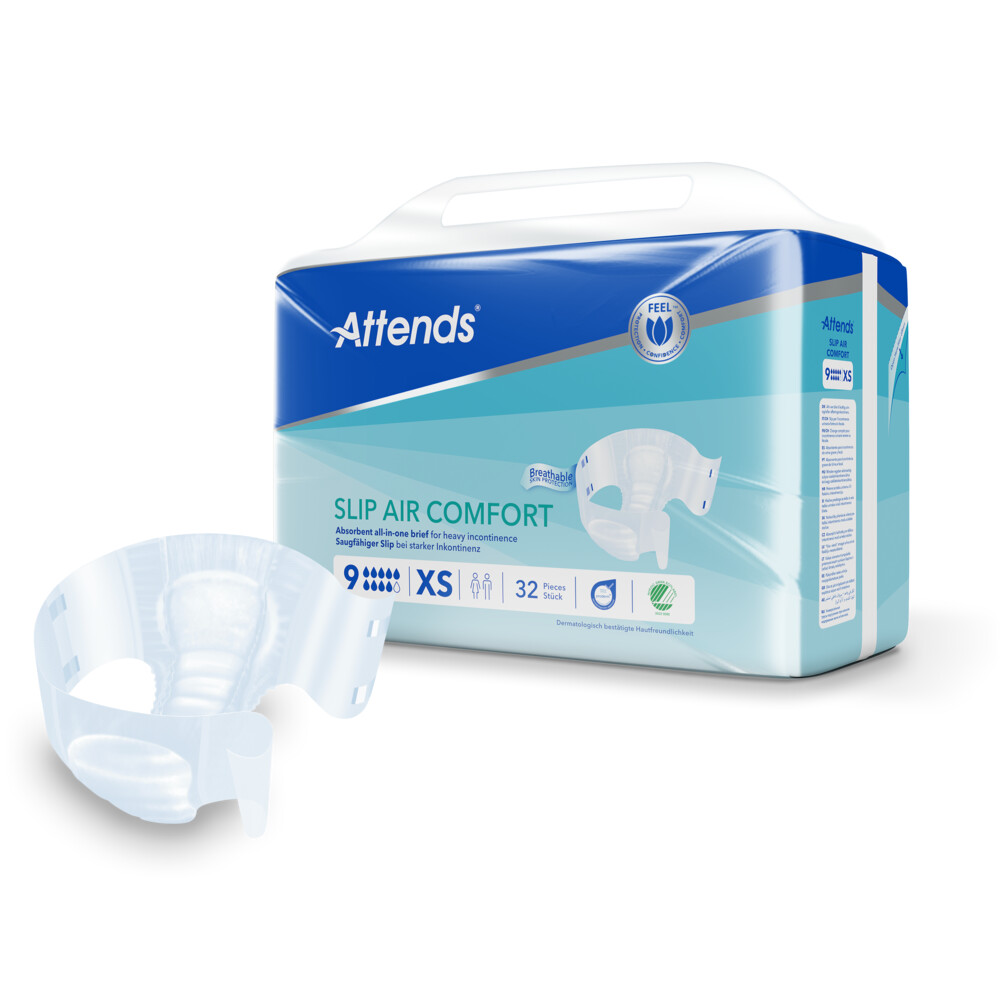 Attends Slip Air Comfort 9 XS 32 stuks